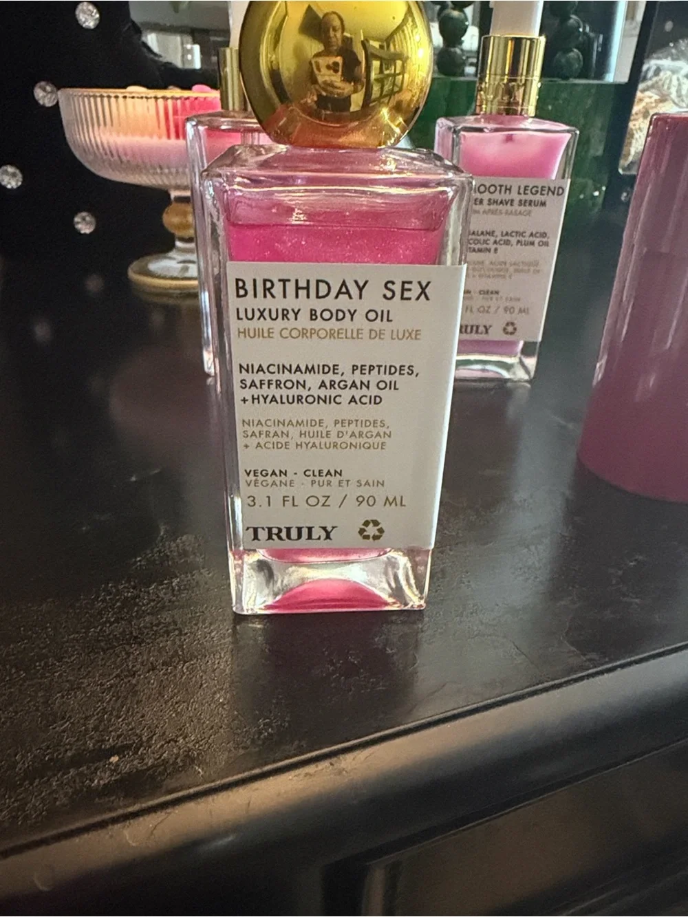 TRULY Luxury Body Oil - Pink & Gold Bottle